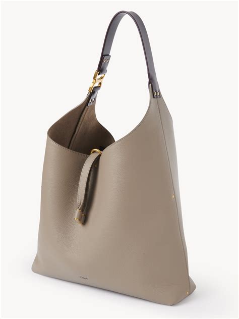 chloe marcie small motty grey|Chloé Luxury Designer Marcie Bags .